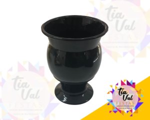 Foto de VASO DE ALUMINIO LUIGUI PRETO PEQUENO