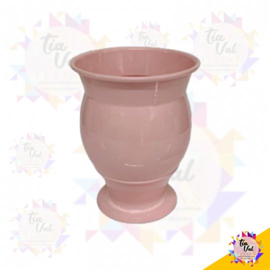 VASO DE ALUMINIO LUIGUI ROSA BEBE MEDIO