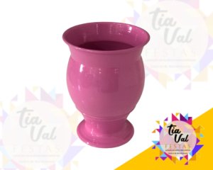 Foto de VASO DE ALUMINIO LUIGUI ROSA CLARO MEDIO