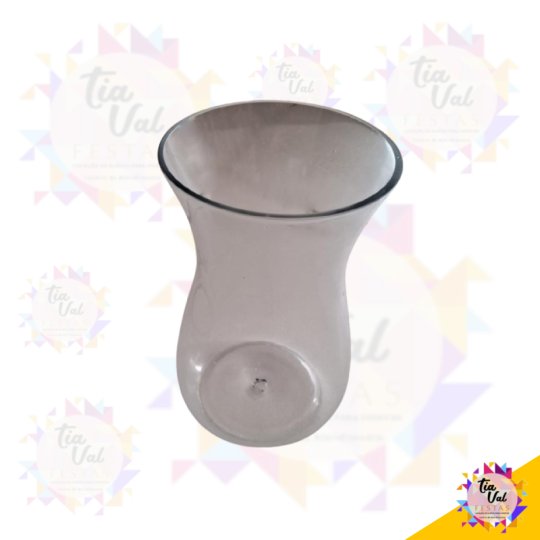 VASO DE VIDRO PARA ARRANJO - COM FURO