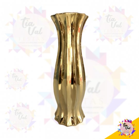 VASO DOURADO GOLD GRANDE