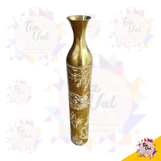 VASO DOURADO - GRANDE - 1M