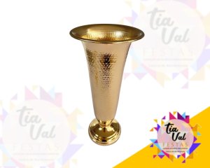 Foto de VASO DOURADO - GRANDE -  48 CM