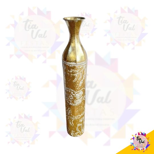 VASO DOURADO - MEDIO - 92 CM