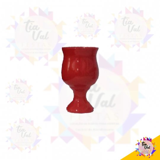 VASO VERMELHO LAZIO (PEQUENO)