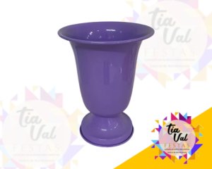 Foto de VASO LILAS TULIPA GRANDE