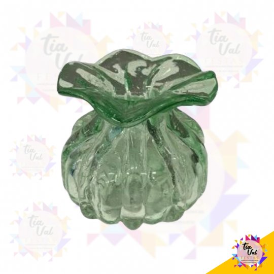 VASO MURANO - VERDE CLARO - PEQUENO