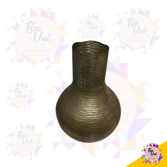 VASO  - OURO VELHO - LATÃO