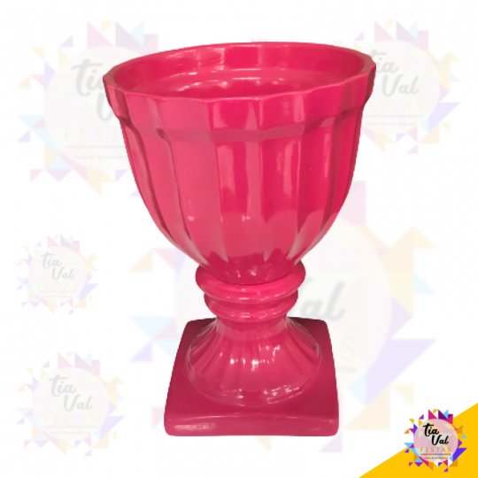 VASO PINK CANELADO