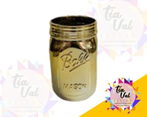 Foto de VASO POTE DOURADO