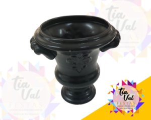 Foto de vaso preto c/ alça P