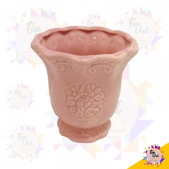 VASO ROSA CACHEPOT ESPANHA MEDIO