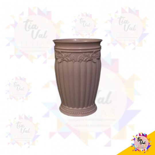 VASO ROSA CLARO - PLASTICO