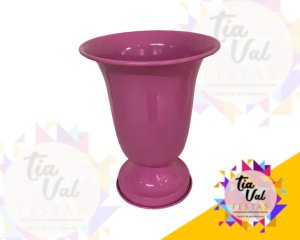 Foto de VASO ROSA CLARO TULIPA GRANDE