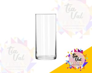 Foto de VASO TUBO -  CILINDRO VIDRO 10 X 30 CM  - GROSSO