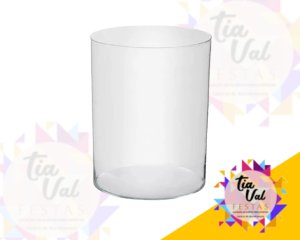 Foto de VASO TUBO LARGO CILINDRO VIDRO 15 X 40