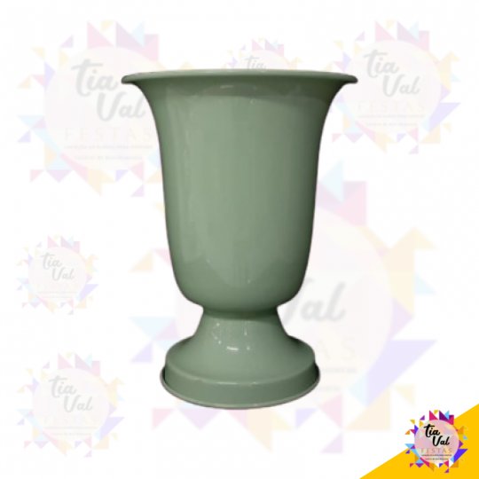 VASO VERDE BEBE TULIPA GRANDE