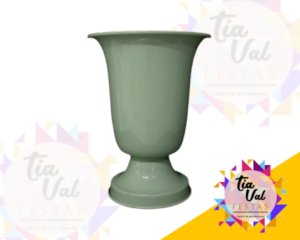 Foto de VASO VERDE BEBE TULIPA GRANDE