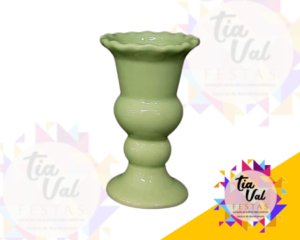 Foto de VASO VERDE CARRETEL MEDIO