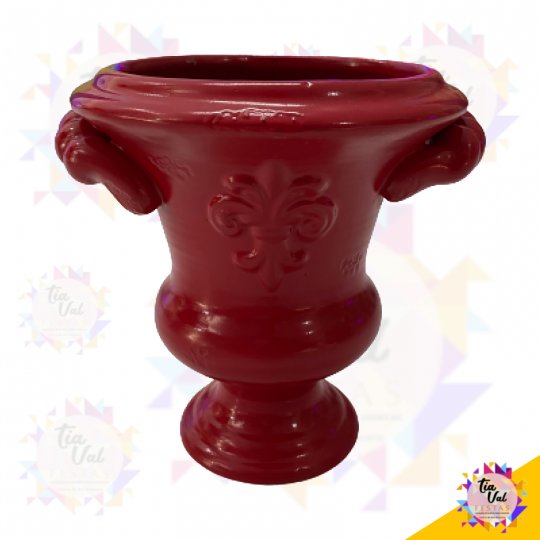 VASO VERMELHO C/ ALÇA P