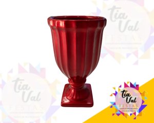 Foto de VASO VERMELHO CANELADO