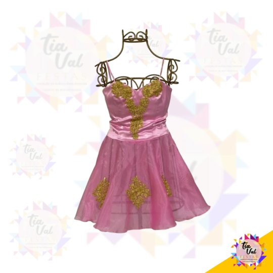 VESTIDO BAILARINA - DECORATIVO *** SEM MANEQUIM
