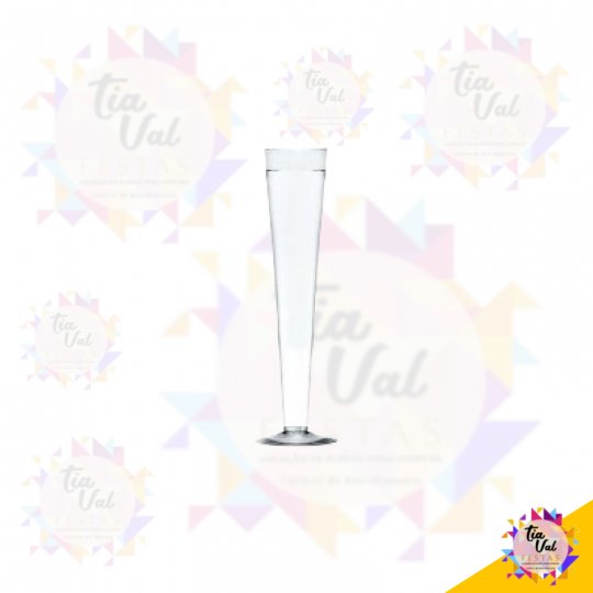 VIDRO LONGO PARA DECORAÇÃO GROSSO 40 CM