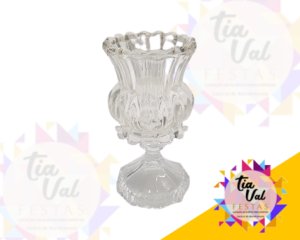 Foto de VIDRO TRAB. MINE VASO P/ ARRANJO - CENTRO DE MESA 14 cm