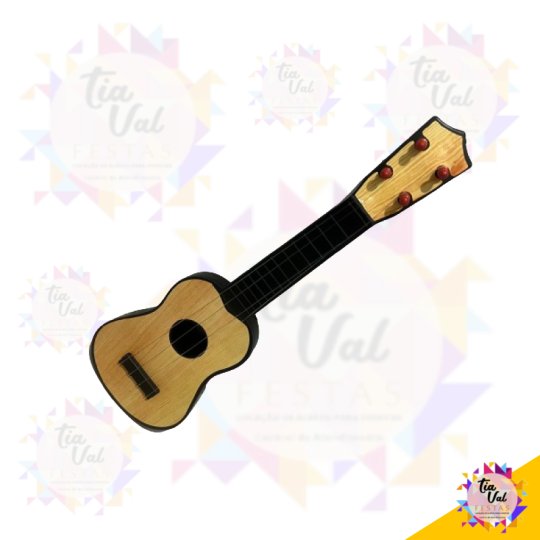 VIOLÃO - PLASTICO - CLARO 13 X 40CM  - MUSICA